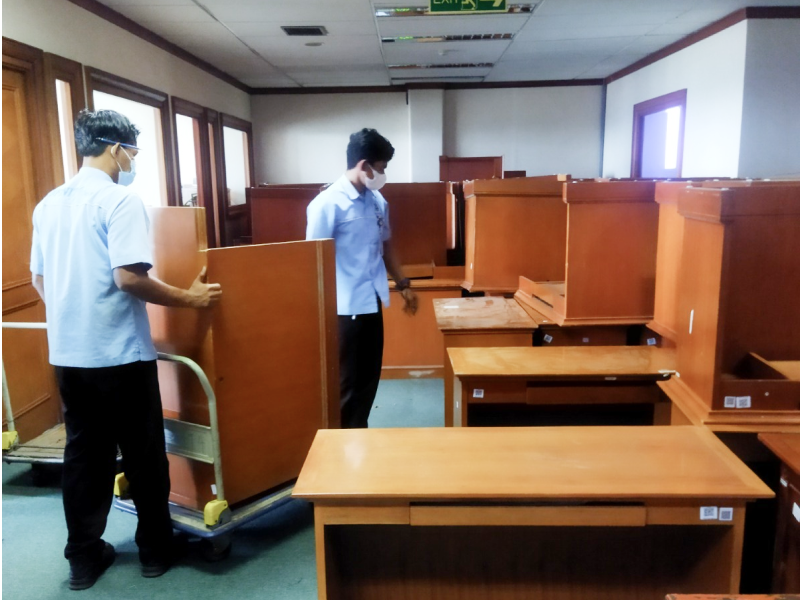 Monitoring Tata Ruang Kantor